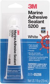 3M 1oz Tube 5200 Sealant - White
